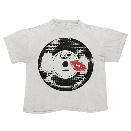 T-shirt Disco Blanc